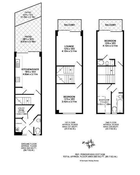Floor plans are an essential part of real estate marketing and home design, home building, interior design and architecture projects. Small Powder Room Floor Plans | Powderkeg Cottage provides ...