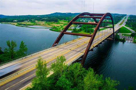 Pennybacker 360 Bridge Cars Racing By Stock Photo Image Of Driving