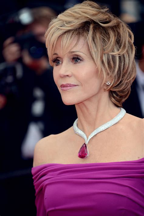 Jane Fonda | Official Site | Jane fonda hairstyles, Hair styles, Short