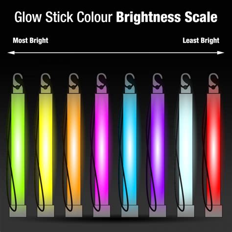 6 Glow Sticks The Glow Company