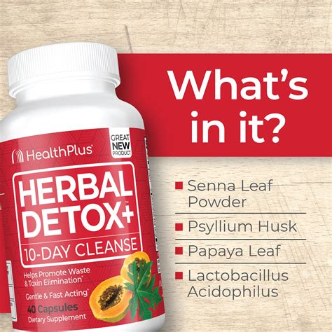 10 Day Herbal Detox Health Plus Inc
