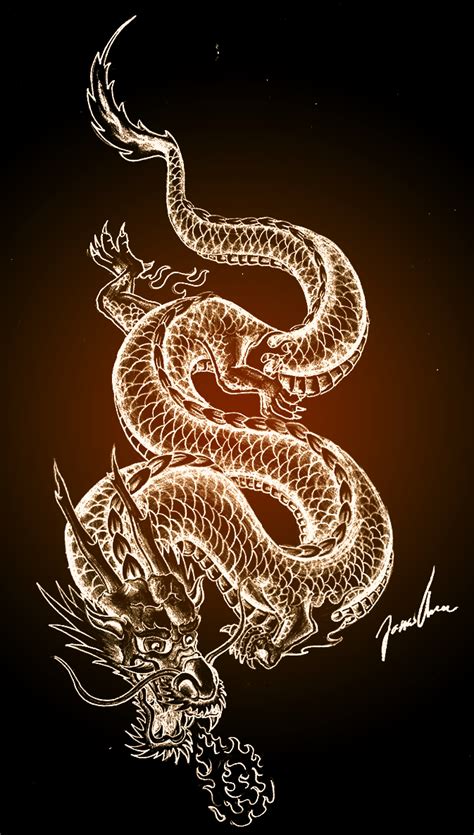 Japanese Dragon Hd Aesthetic Wallpapers Wallpaper Cave