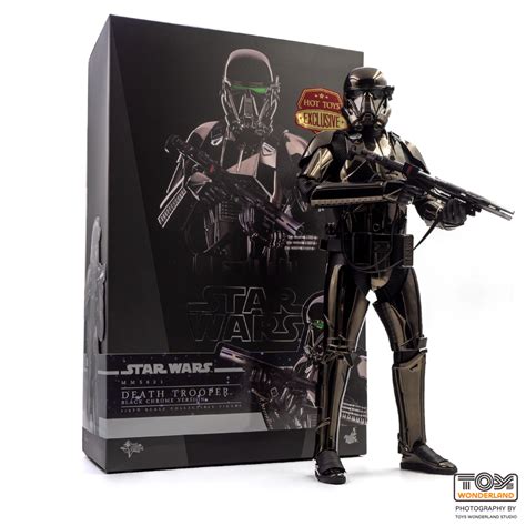 Hot Toys Star Wars 16th Scale Death Trooper Black Chrome Version