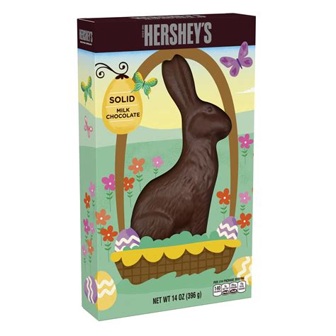 Hersheys Easter Solid Milk Chocolate Bunny 14 Oz