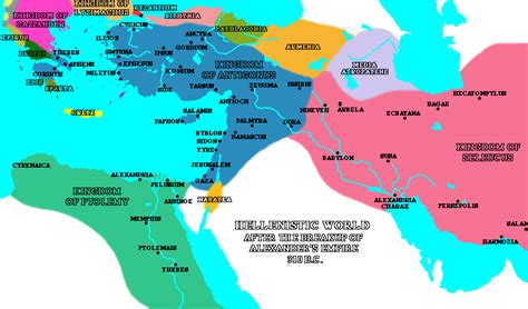 Division Of Alexanders Empire הושבילים