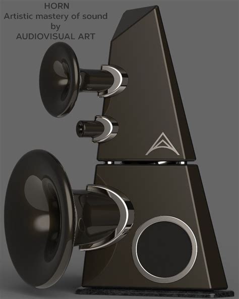 Horn Artistic Mastery Of Sound By Audiovisual Art Audiophile Systems