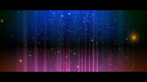 Colorful Sparkling Stars Horizon 2160p Motion Background 4k Vfx