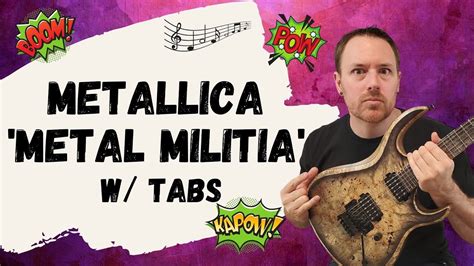 Metallica Metal Militia Guitar Lesson Youtube