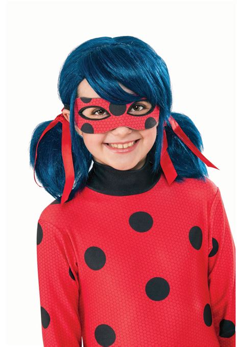 Girls Miraculous Ladybug Wig Ubicaciondepersonascdmxgobmx