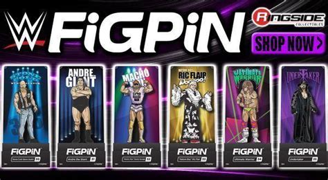 Wwe Figpins Wrestling Pins New In Stock Flair Stone Cold And More New