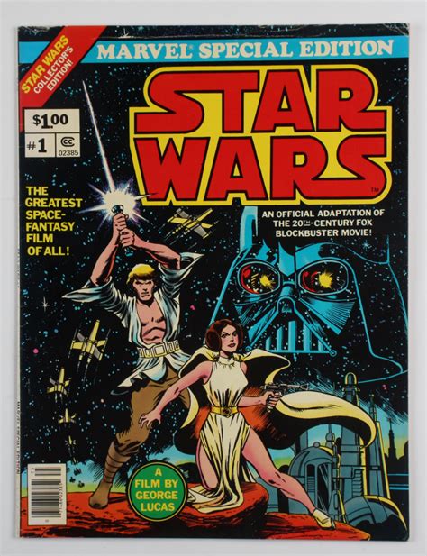 1977 Star Wars Vol 1 Issue 1 Marvel Special Edition Comic Book