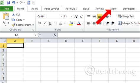 How To Display The Ruler Bar In Excel