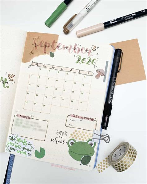 Cozy Fall Bullet Journal Inspirations With Kraft Paper Masha Plans