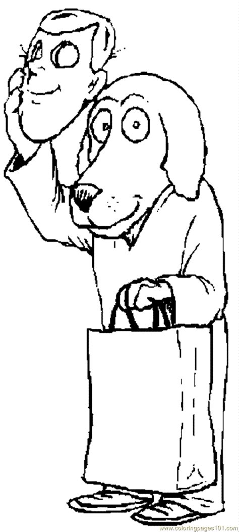 Fuzzy has over 35 dog coloring pages to brighten the day for your kids! Dog Man Coloring Page - Free Dog Coloring Pages ...