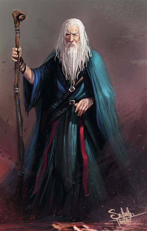 Czarodziej Merlin Fantasy Wizard Fantasy Wizard
