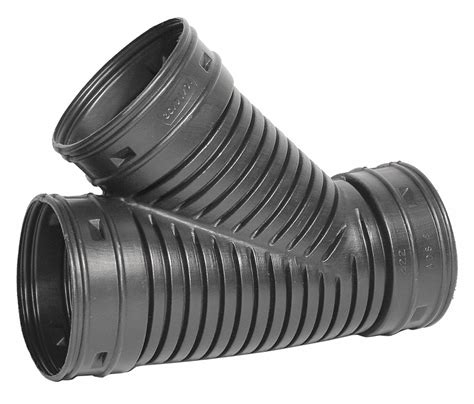 Advanced Drainage Systems 16l Corrugated Drain Wye 6 Pipe Dia