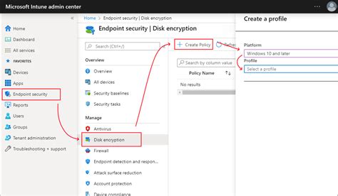 Encrypt Windows Devices With Bitlocker In Intune Microsoft Intune Microsoft Learn