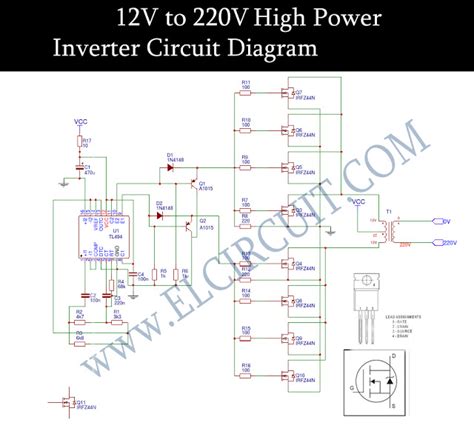 Cara Mudah Dan Murah Membuat Rangkaian Inverter 12v Dc Ke 220v Ac