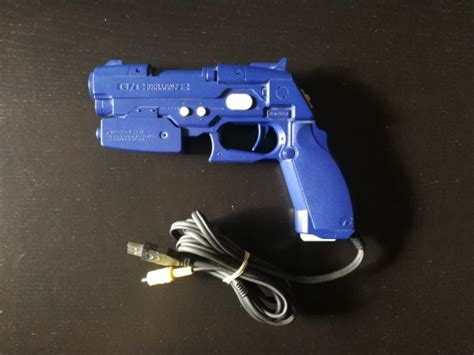 Ps2 Light Gun Guncon 2 Npc 106 Blau Ps2 Hardware Ps2 Playstation