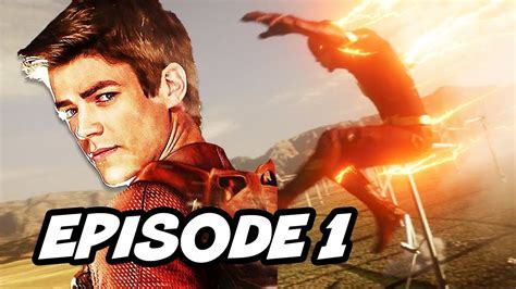 The Flash Season 4 Episode 1 The Flash Returns Final Scene Youtube