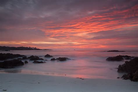 Pebble Beach Sunset Flickr Photo Sharing