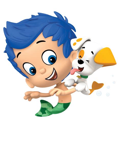 Bubble Guppies Gil And Puppy Transparent Png Stickpng