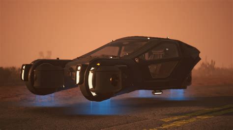 This Flying Car From Blade Runner Feels Right At Home