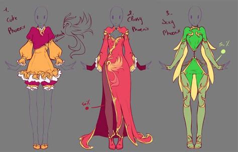 Outfits Adopts 5 Paypal Auction Closed By Deviantart