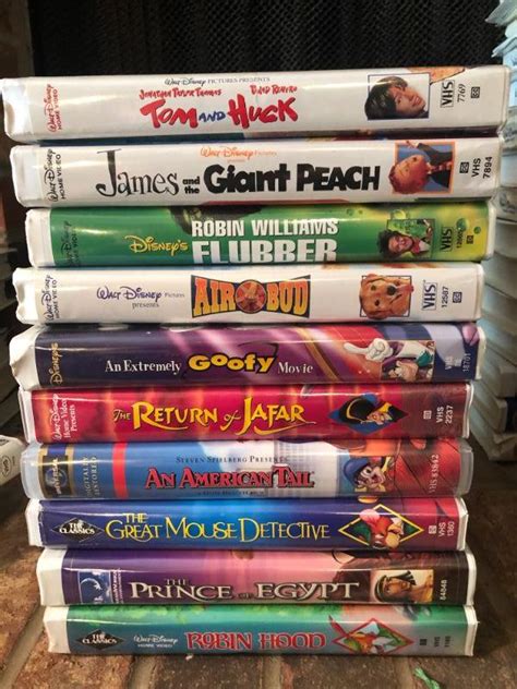 Disney Vhs Tapes Lot 3