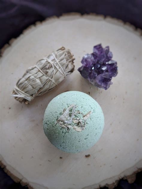 Another Look At Our Sage Bath Bomb 🌿 Unique Items Products Bath Bombs Herbal Bath