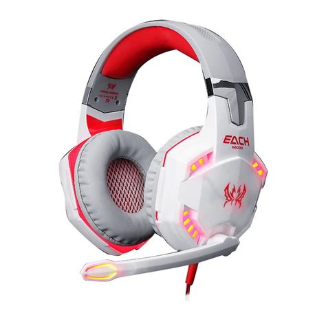 Each G2000 Pro Led Stereo 35mm Pc Gaming Headphone Headset W