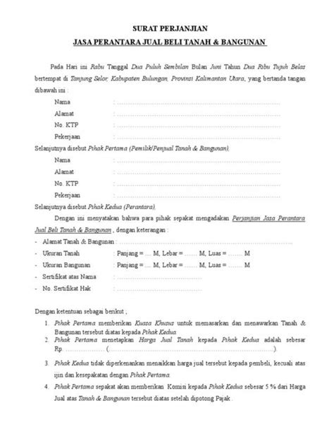 We did not find results for: Contoh Surat Jual Beli Tanah Warisan / 20 Contoh Surat ...