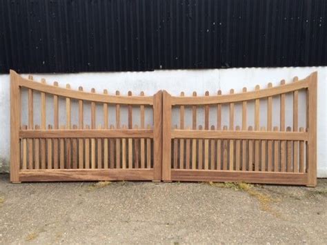 Made To Measure Hartley Wooden Gates A Pair Of Mortise And Tenon Gates