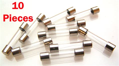 32mm Quick Blow Glass Fuse Range 100ma To 20a 10 Pieces Olb0017 Rich