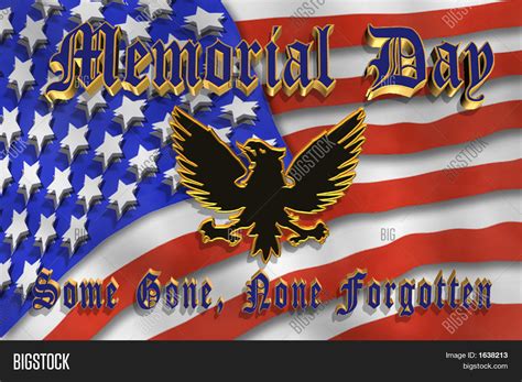 Memorial Day Flag Image And Photo Free Trial Bigstock