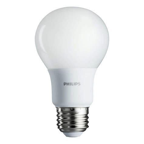 Philips 60w Equivalent Soft White A19 Led Light Bulb 4 Pack 461129
