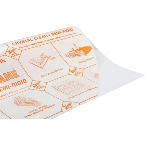 Buy Warps Flex O Pane Semi Rigid Clear Plastic Sheeting 36 In X 150