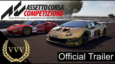 Assetto Corsa Competizione Cars And Tracks Console Trailer YouTube