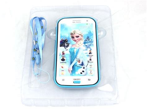 Mobile Baby Phone Toy Frozen Elsa And Anna English Language Learning