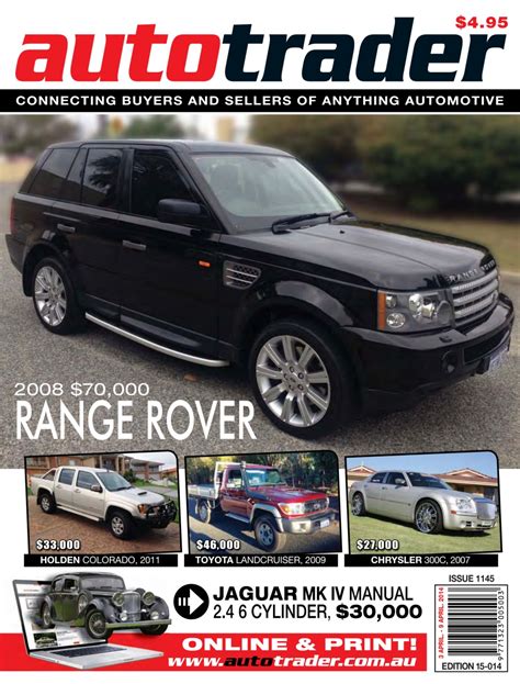 Autotrader Magazine Autotrader 1145 Back Issue
