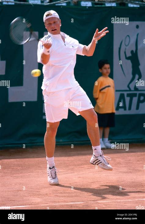 Danish Tennis Player Kristian Pless 2000s Stock Photo Alamy