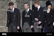 Princess Margaret's Funeral Stock Photo - Alamy