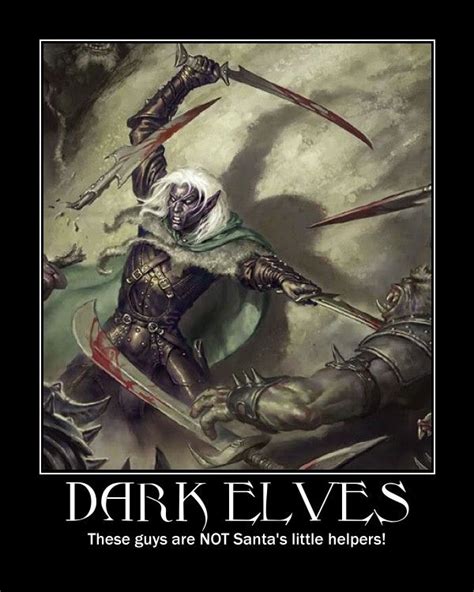 Dark Elves Dungeons And Dragons Dark Elf Dungeons Dragons Memes