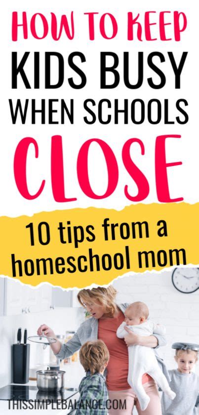How To Keep Kids Busy When Schools Close 10 Tips That Actually Work