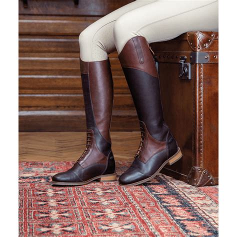 Shires Moretta Womens Pietra Riding Boots Chestnut Footwear From Oakfield Country Fashion
