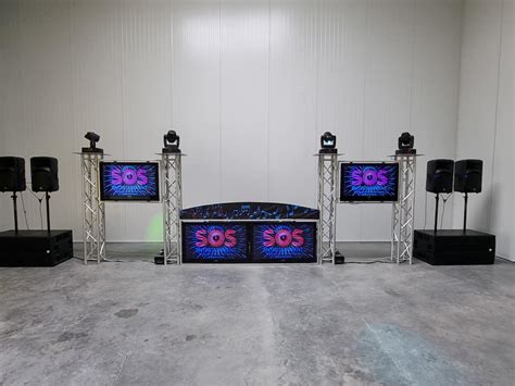 DJ Booth Options For All Types Of Party SOS Entertainment