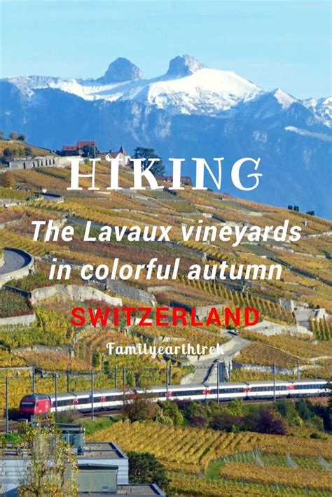 Hiking The Lavaux Vineyards In Colorful Autumn Switzerland