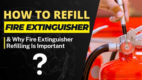 Get Professional Fire Extinguisher Refilling Services
