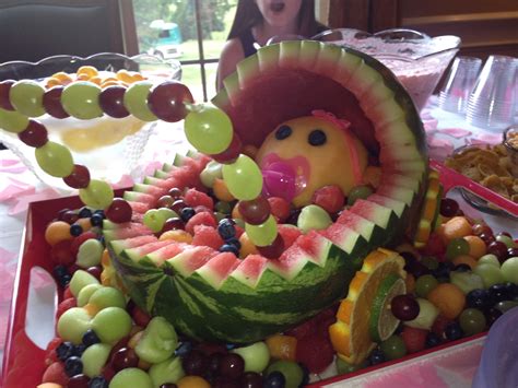 Pin By Cindy Cline On Diy Projects To Try Baby Shower Fruit Baby