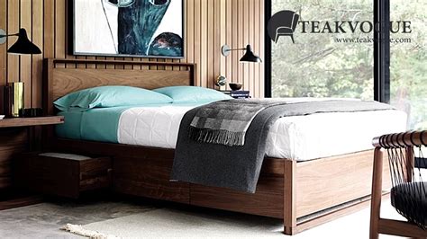 Teaklab™ offers remarkable furniture, from living and bedroom to storage, our modern furniture collections allow you to create a home that matches your lifestyle. Solid Teak Wood Bed Frame | TeakVogue.com | Teak Furniture ...
